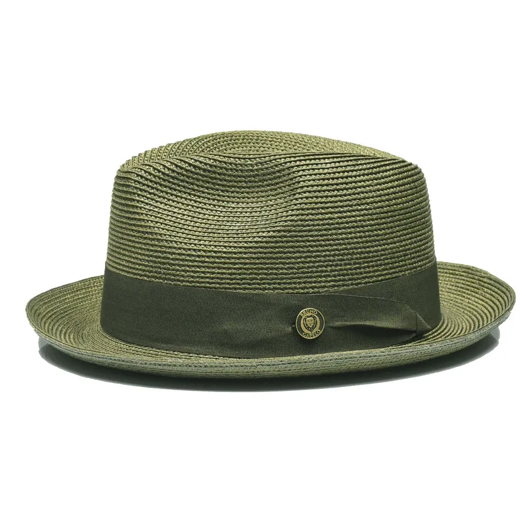 Bruno Capelo Francesco Timeless Straw Fedora Accessories_Bruno Capelo_Hats