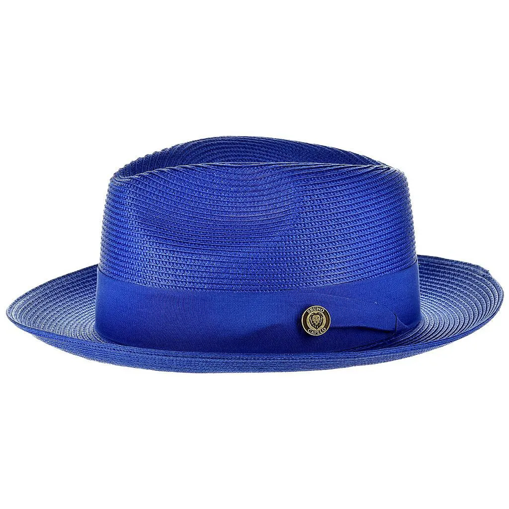 Bruno Capelo Francesco Timeless Straw Fedora Accessories_Bruno Capelo_Hats