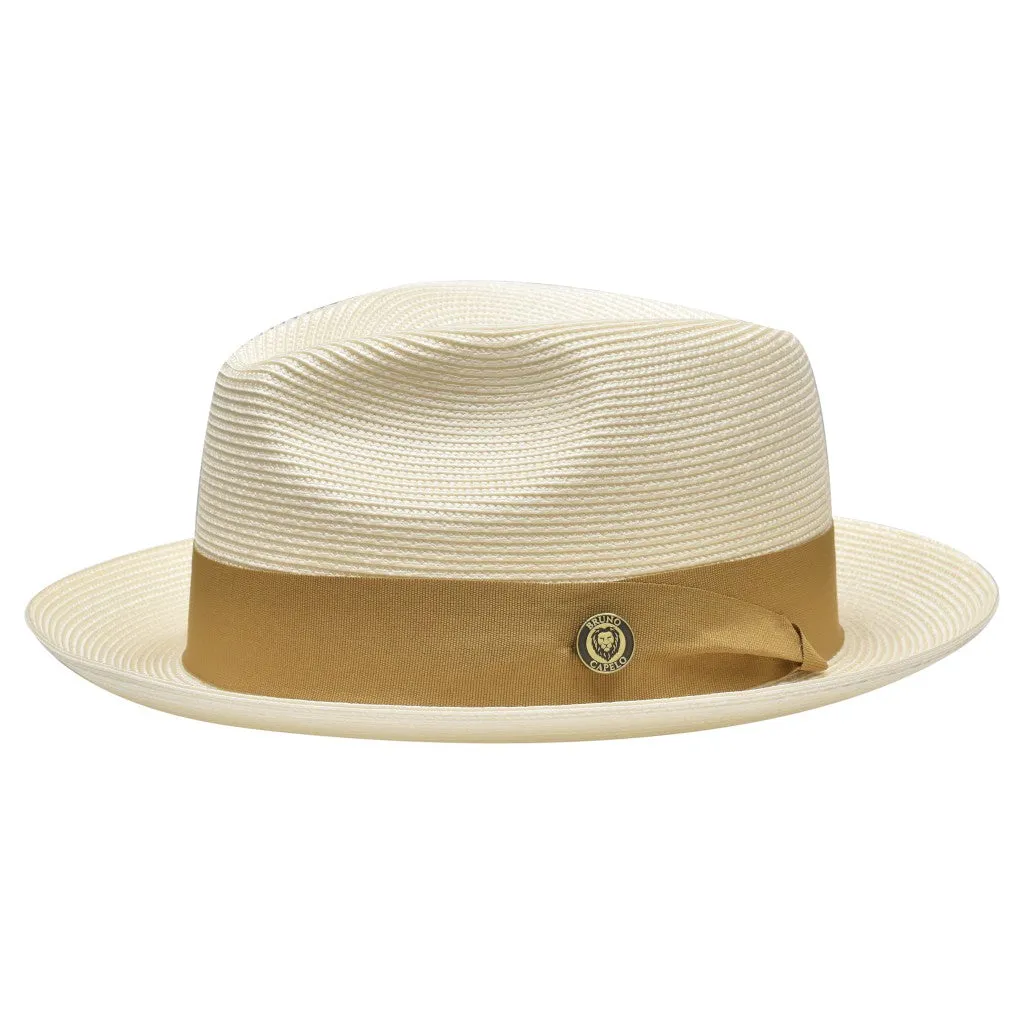 Bruno Capelo Francesco Timeless Straw Fedora Accessories_Bruno Capelo_Hats