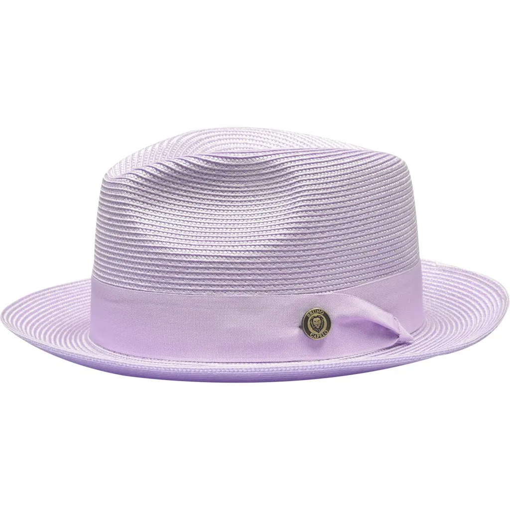Bruno Capelo Francesco Timeless Straw Fedora Accessories_Bruno Capelo_Hats