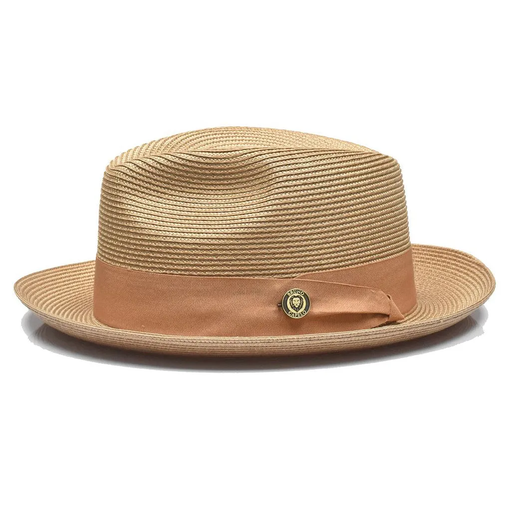 Bruno Capelo Francesco Timeless Straw Fedora Accessories_Bruno Capelo_Hats