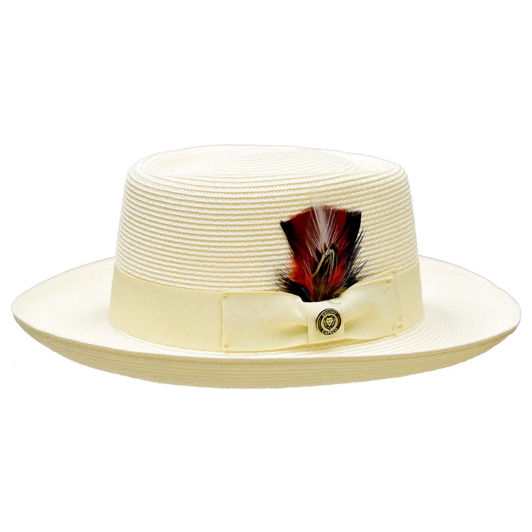 Bruno Capelo Gambler Wide Brim Straw Gambler Accessories_Bruno Capelo_Hats