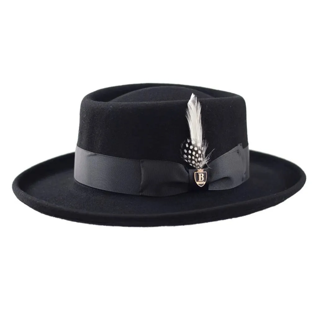 Bruno Capelo Gambler Wide Brim Wool Gambler Accessories_Bruno Capelo_Hats