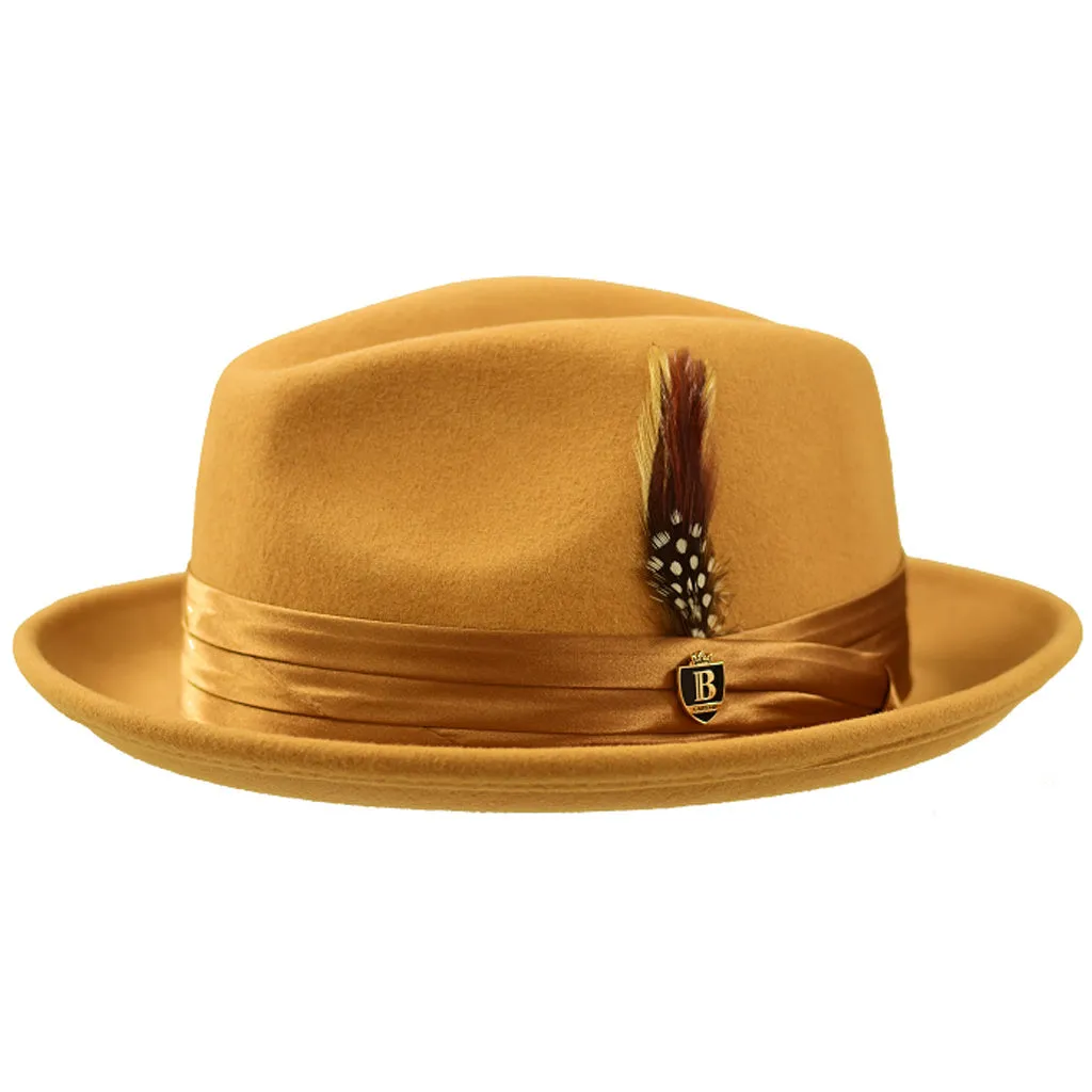 Bruno Capelo Giovani Crushable Wool Fedora Accessories_Bruno Capelo_Hats