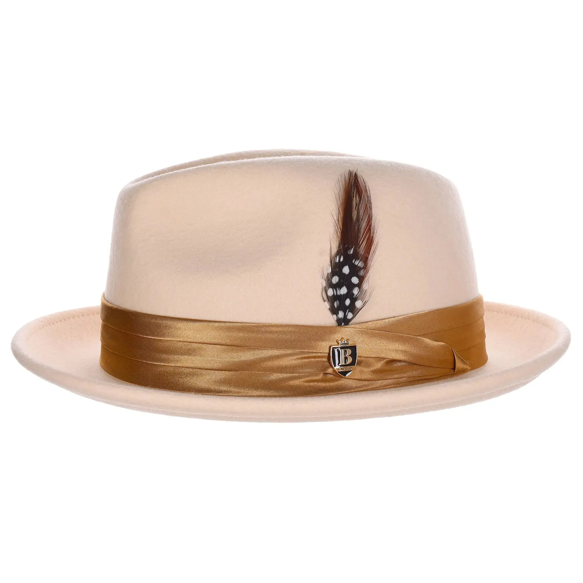 Bruno Capelo Giovani Crushable Wool Fedora Accessories_Bruno Capelo_Hats