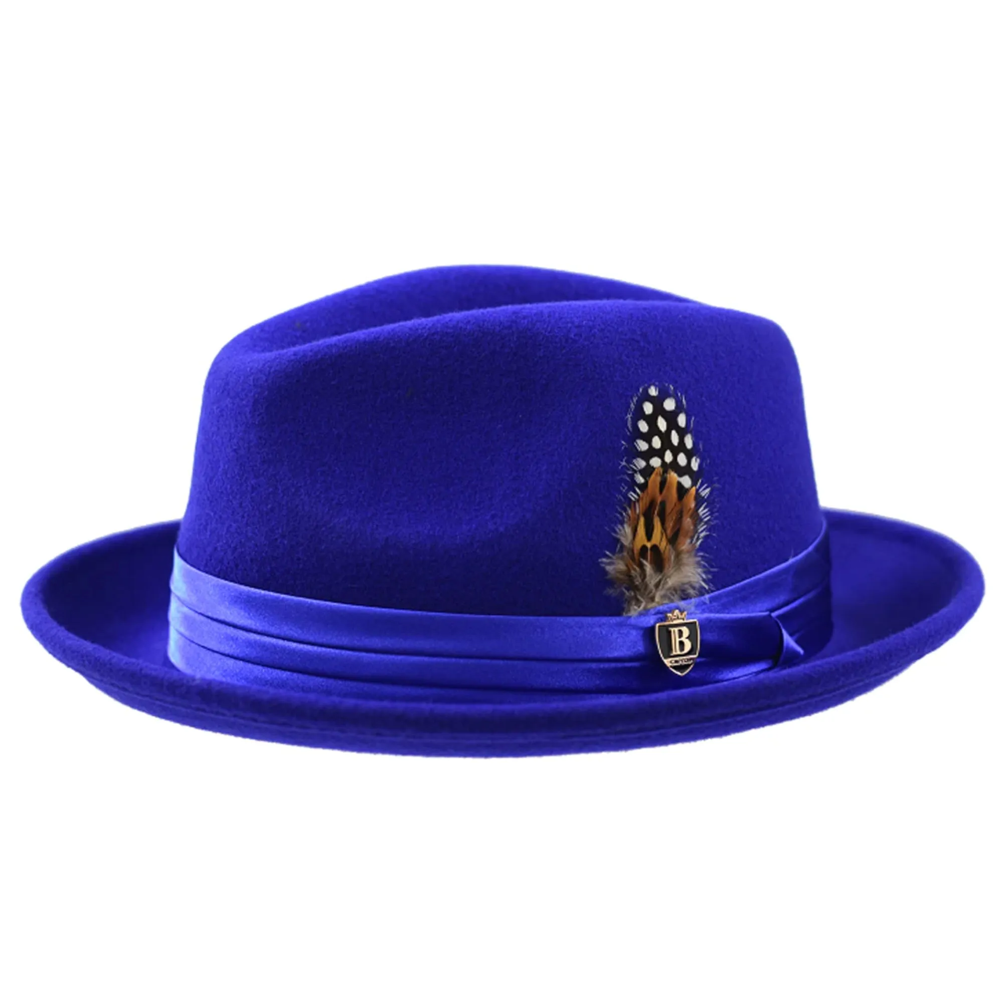 Bruno Capelo Giovani Crushable Wool Fedora Accessories_Bruno Capelo_Hats