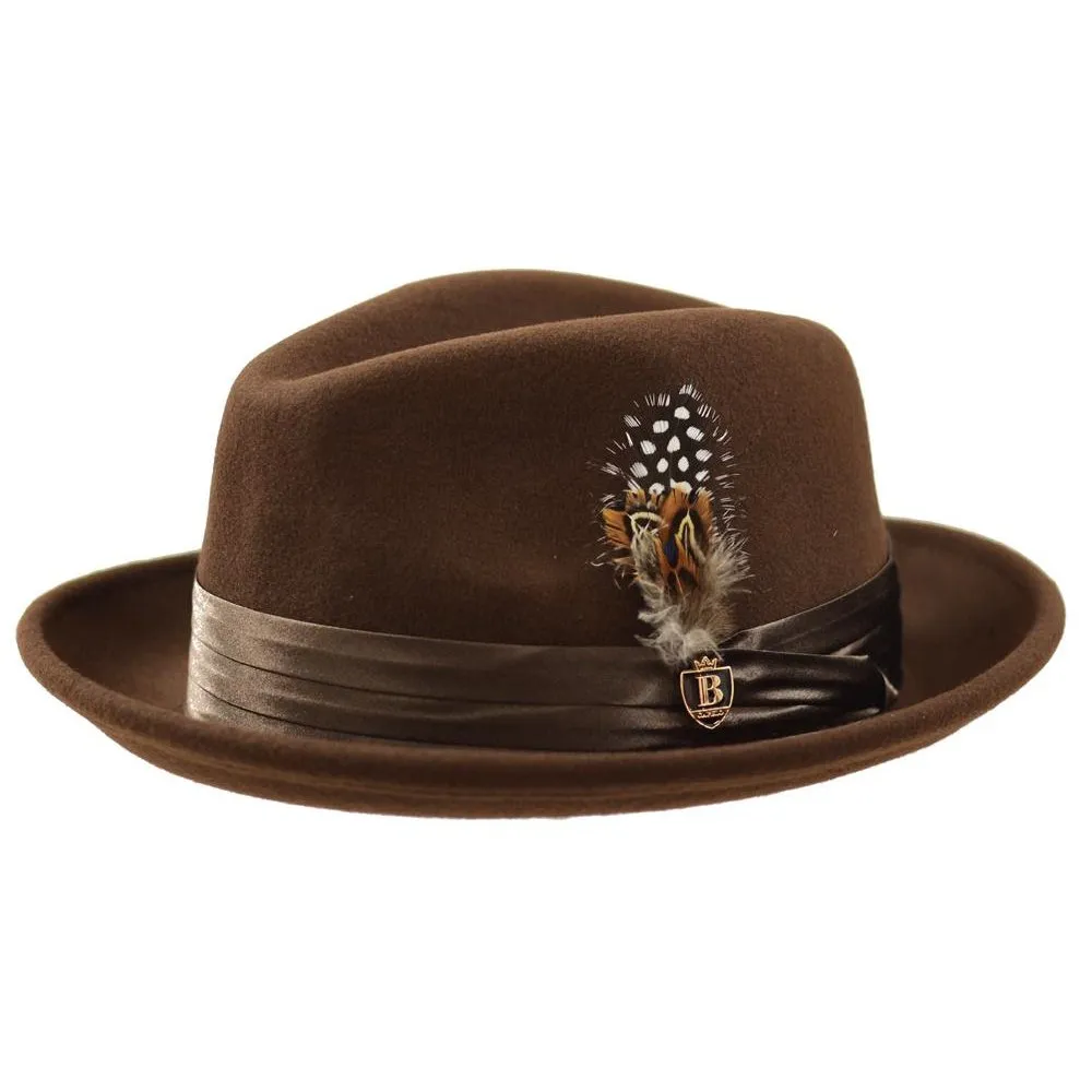 Bruno Capelo Giovani Crushable Wool Fedora Accessories_Bruno Capelo_Hats