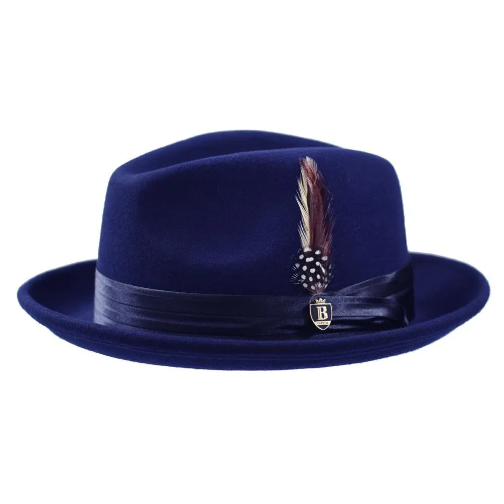 Bruno Capelo Giovani Crushable Wool Fedora Accessories_Bruno Capelo_Hats