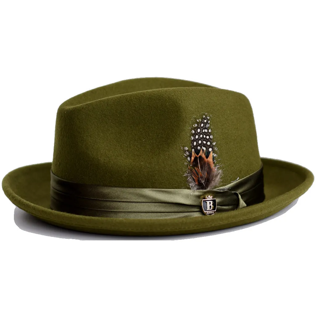 Bruno Capelo Giovani Crushable Wool Fedora Accessories_Bruno Capelo_Hats