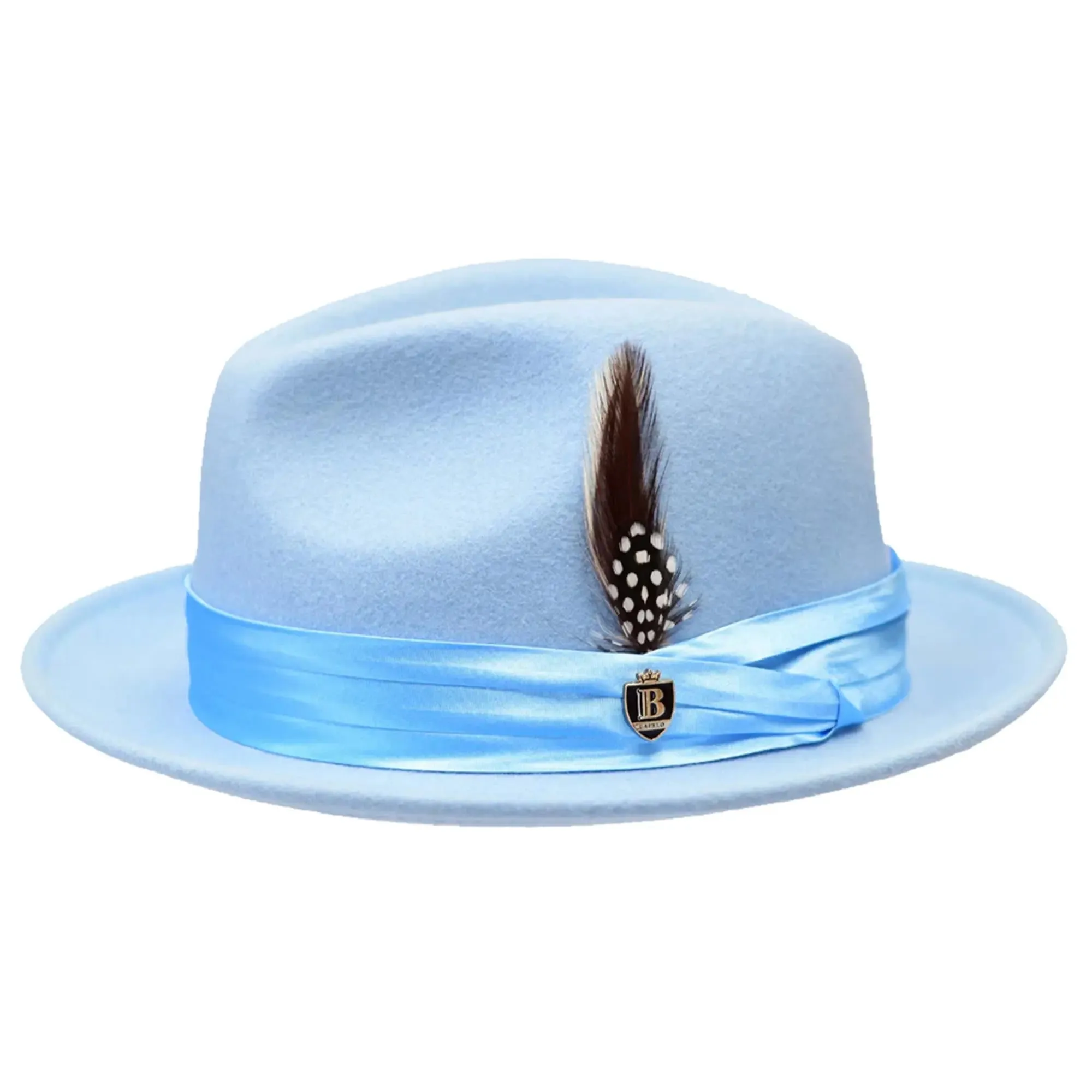 Bruno Capelo Giovani Crushable Wool Fedora Accessories_Bruno Capelo_Hats