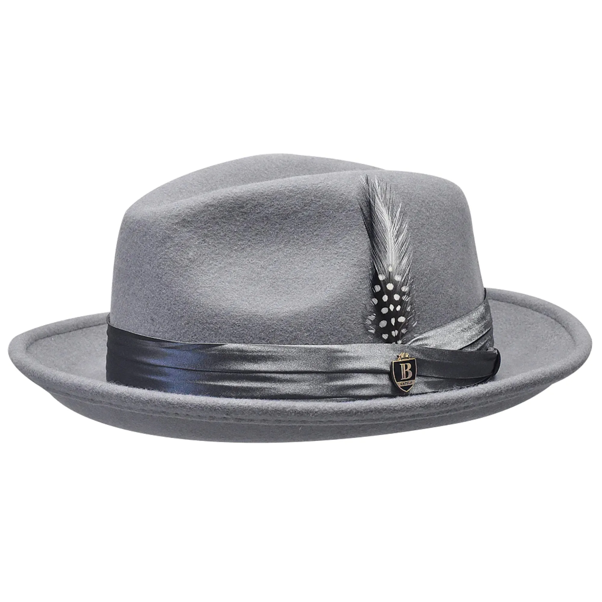Bruno Capelo Giovani Crushable Wool Fedora Accessories_Bruno Capelo_Hats