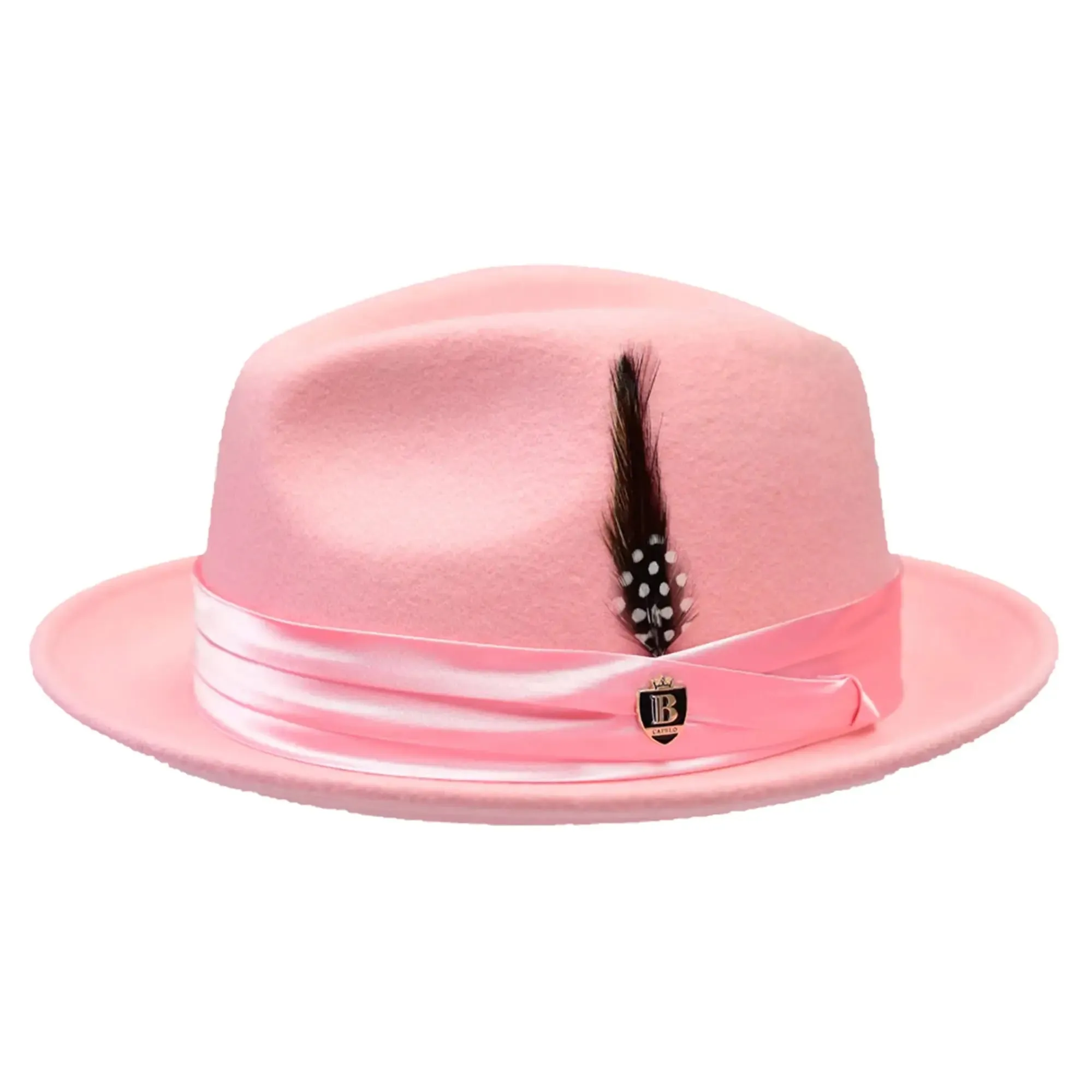 Bruno Capelo Giovani Crushable Wool Fedora Accessories_Bruno Capelo_Hats