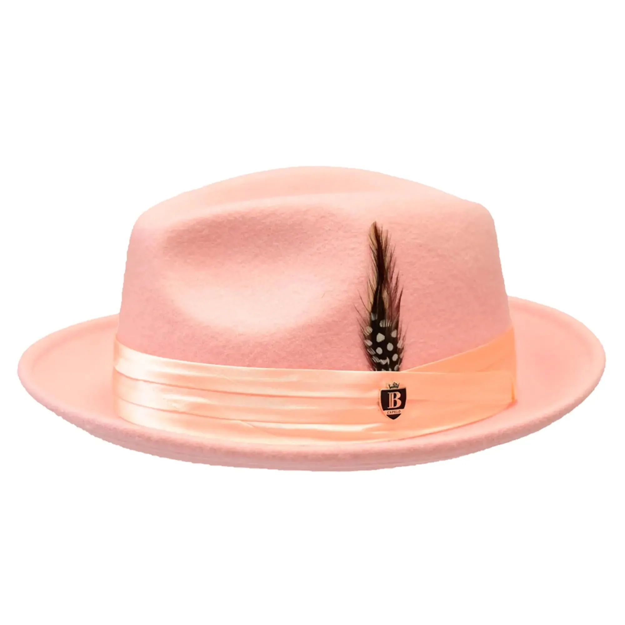 Bruno Capelo Giovani Crushable Wool Fedora Accessories_Bruno Capelo_Hats