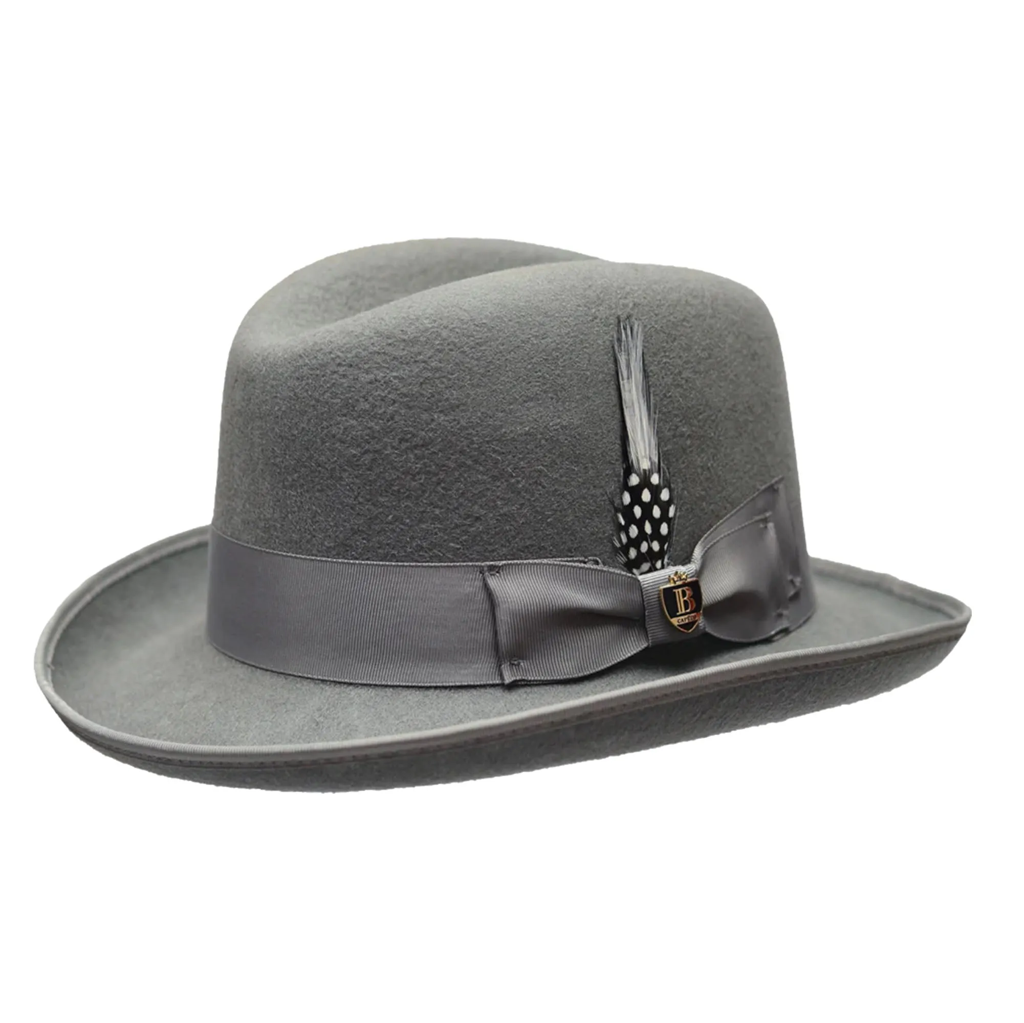 Bruno Capelo Godfather Wool Homburg Accessories_Bruno Capelo_Hats