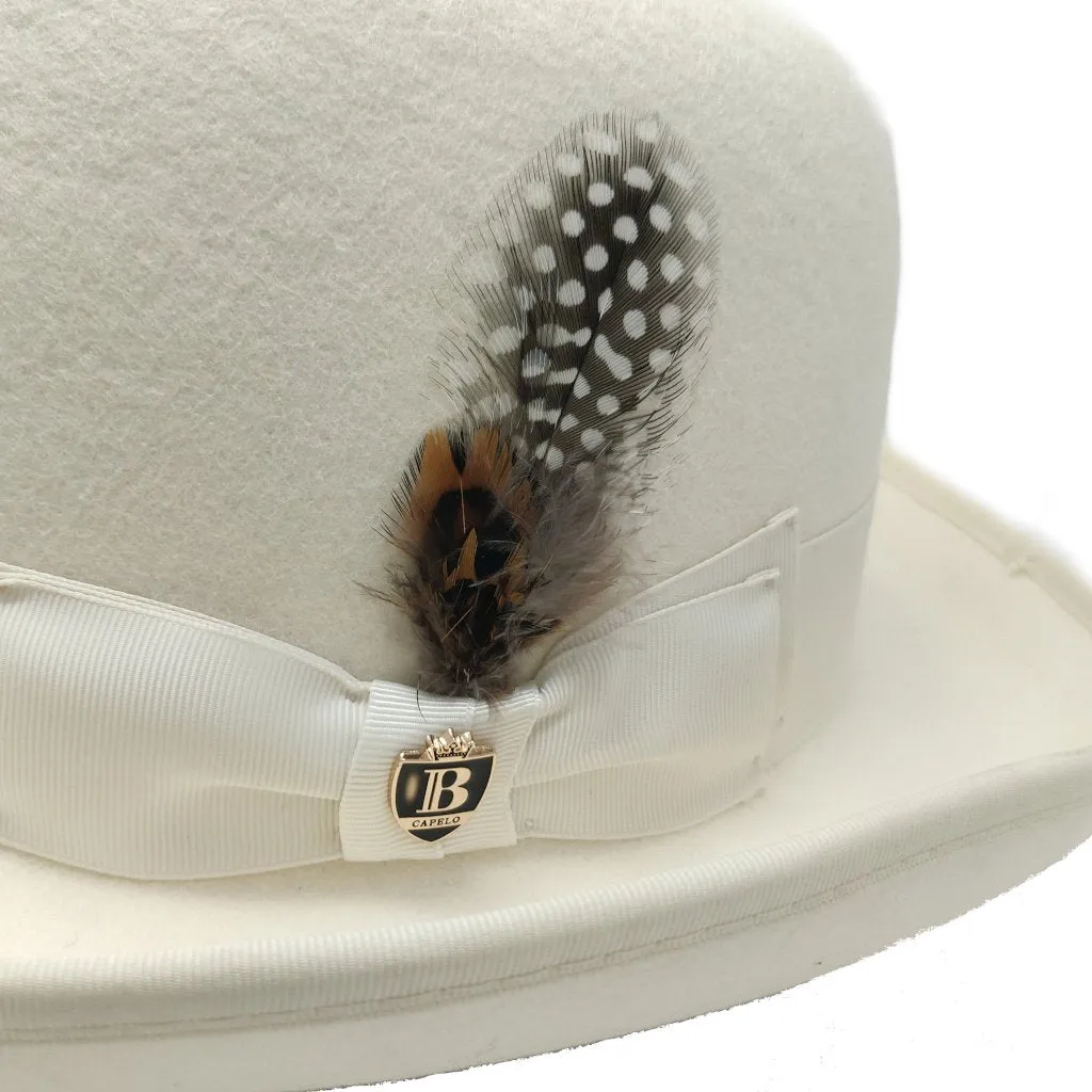 Bruno Capelo Godfather Wool Homburg Accessories_Bruno Capelo_Hats