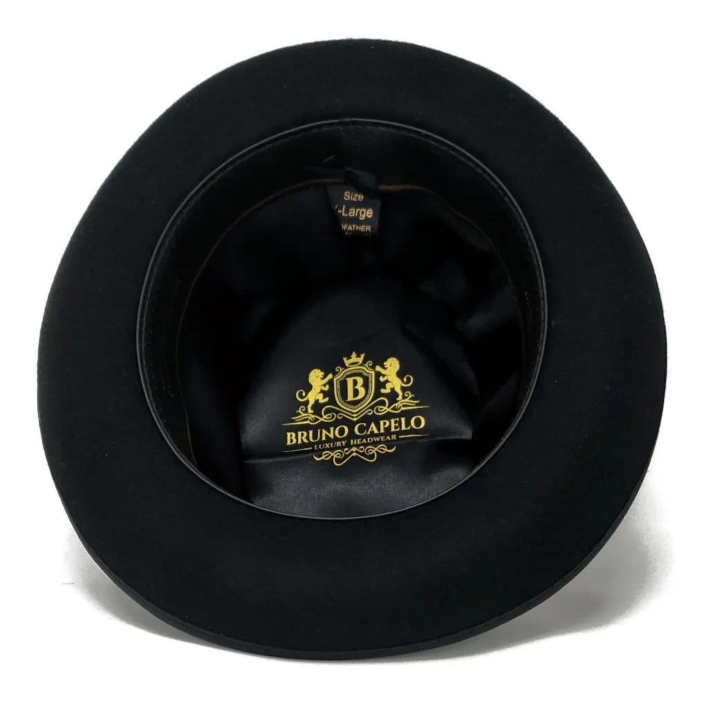 Bruno Capelo Godfather Wool Homburg Accessories_Bruno Capelo_Hats