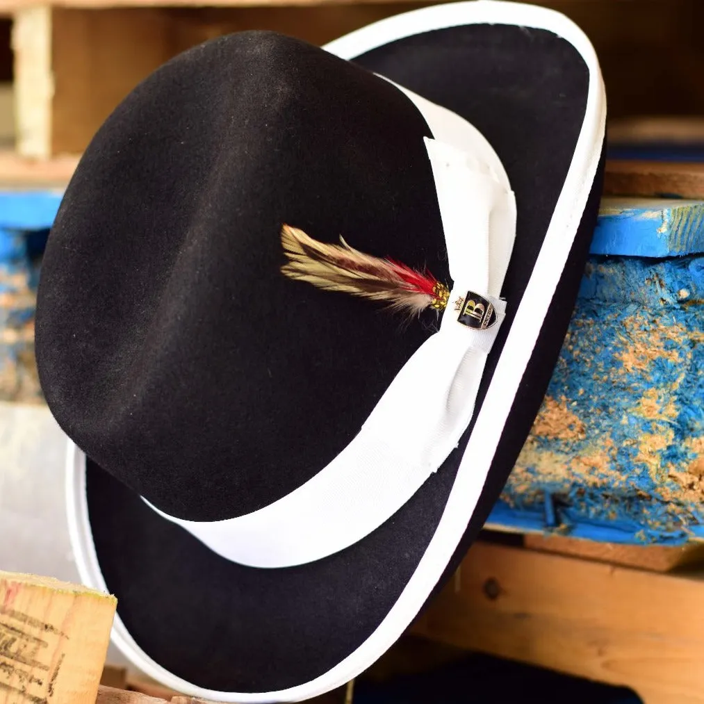 Bruno Capelo Godfather Wool Homburg Accessories_Bruno Capelo_Hats