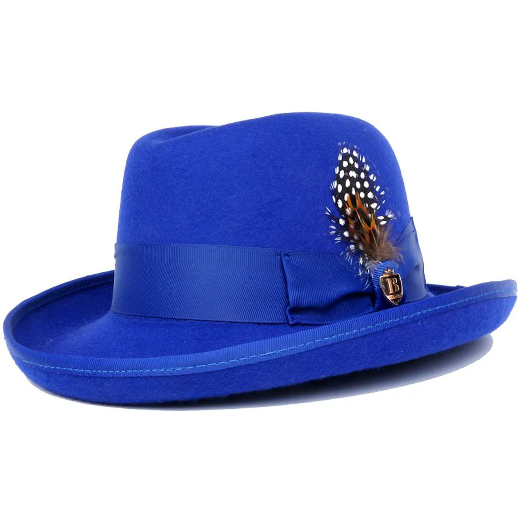 Bruno Capelo Godfather Wool Homburg Accessories_Bruno Capelo_Hats