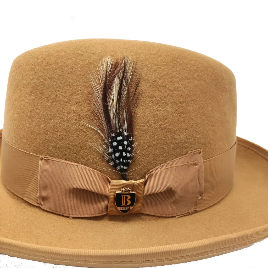 Bruno Capelo Godfather Wool Homburg Accessories_Bruno Capelo_Hats
