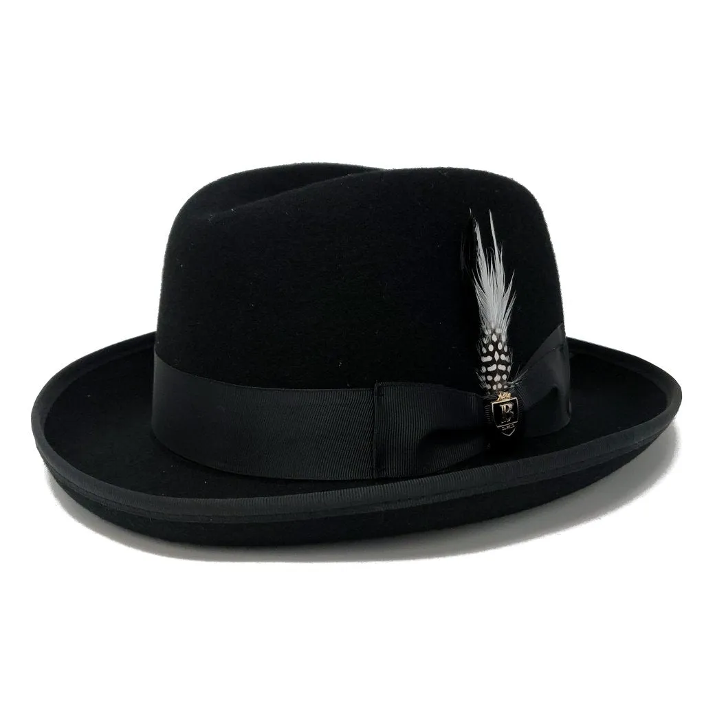 Bruno Capelo Godfather Wool Homburg Accessories_Bruno Capelo_Hats