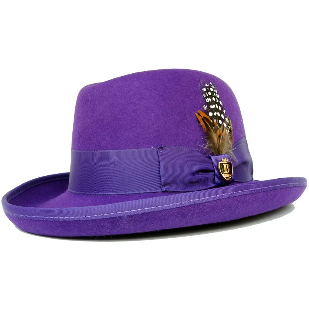 Bruno Capelo Godfather Wool Homburg Accessories_Bruno Capelo_Hats