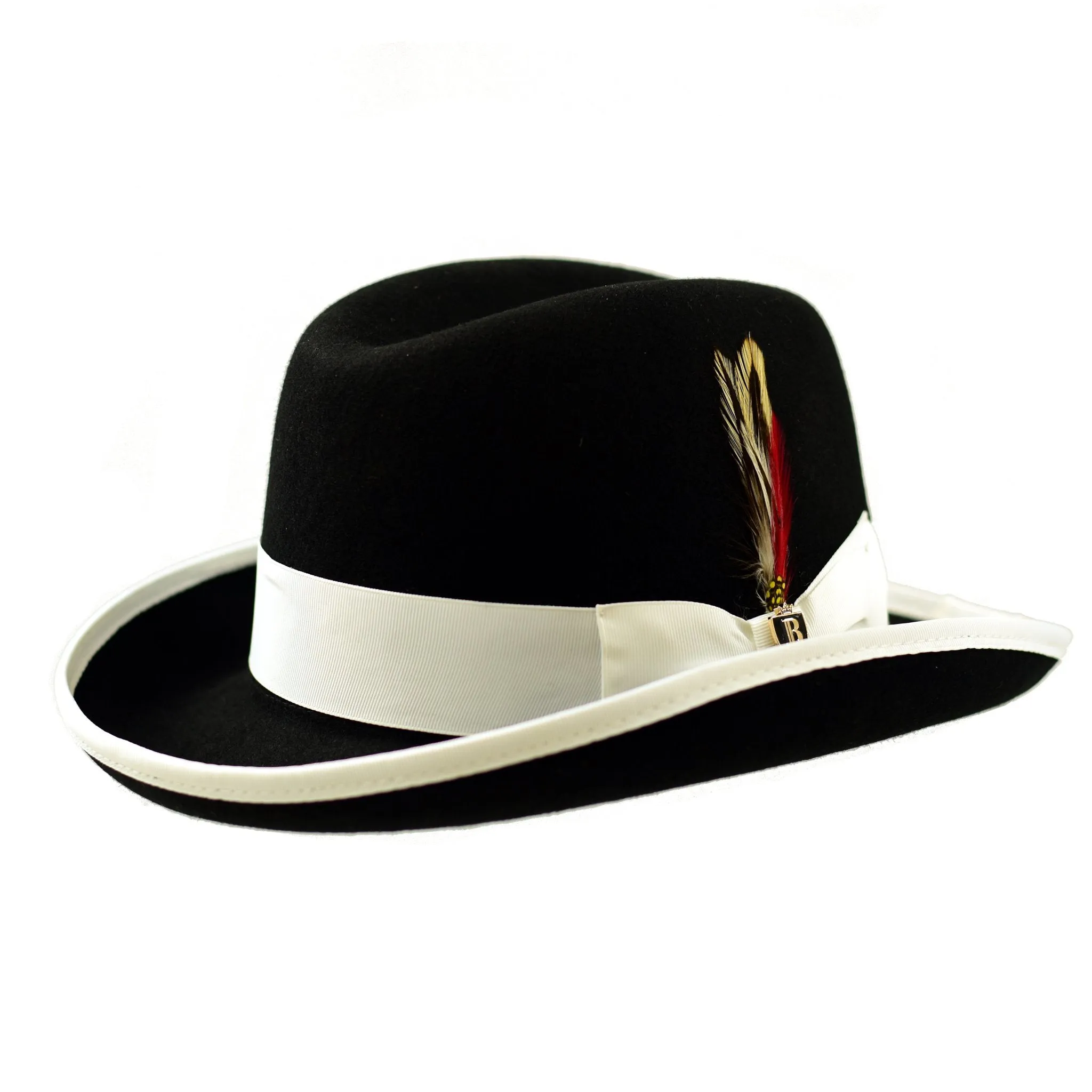 Bruno Capelo Godfather Wool Homburg Accessories_Bruno Capelo_Hats