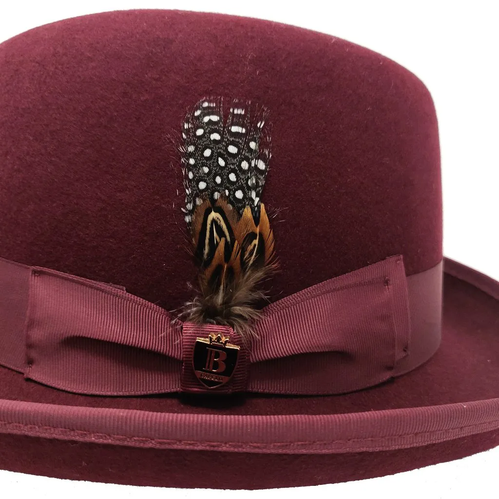 Bruno Capelo Godfather Wool Homburg Accessories_Bruno Capelo_Hats