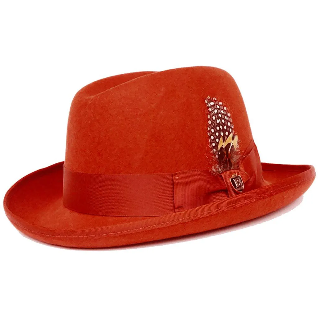 Bruno Capelo Godfather Wool Homburg Accessories_Bruno Capelo_Hats