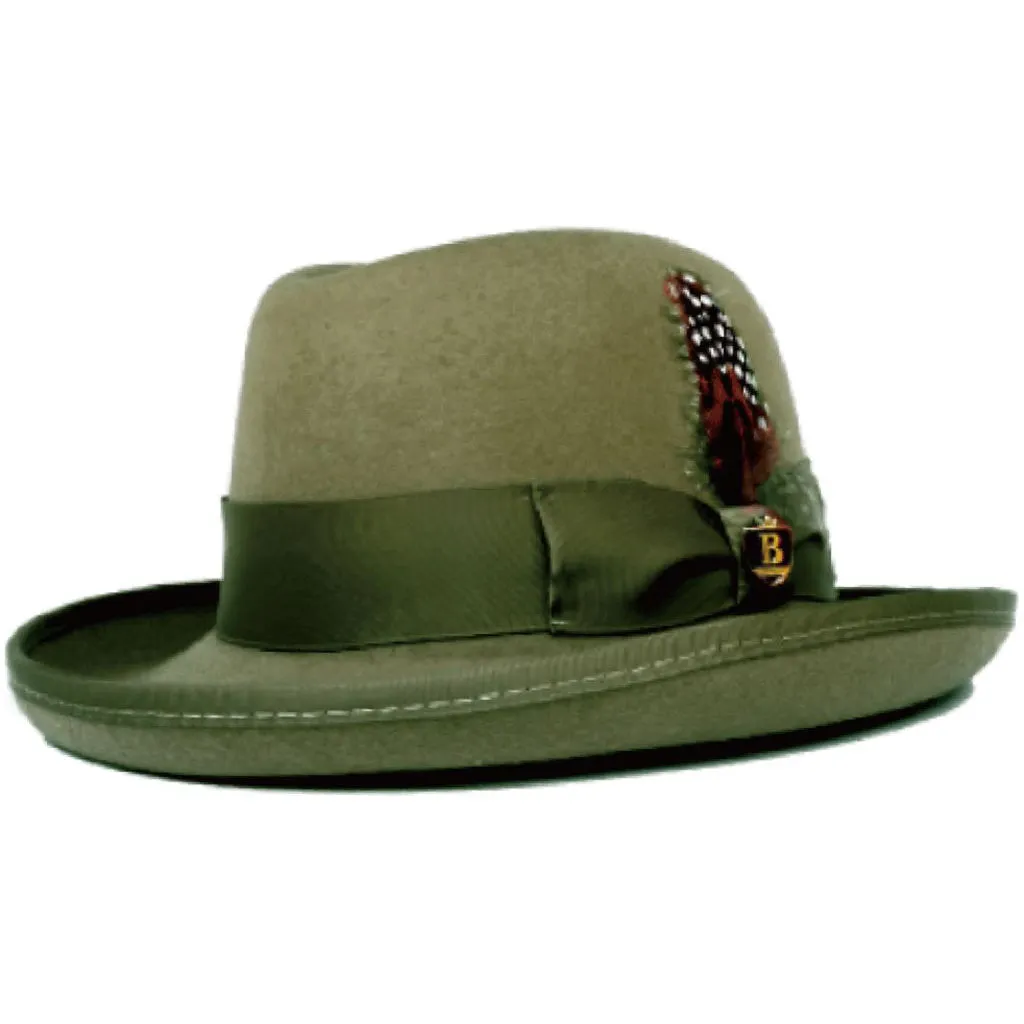 Bruno Capelo Godfather Wool Homburg Accessories_Bruno Capelo_Hats