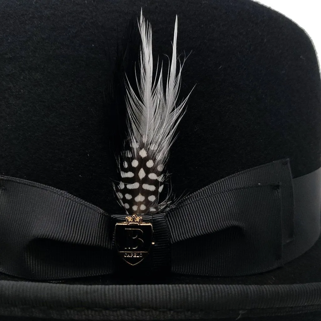 Bruno Capelo Godfather Wool Homburg Accessories_Bruno Capelo_Hats