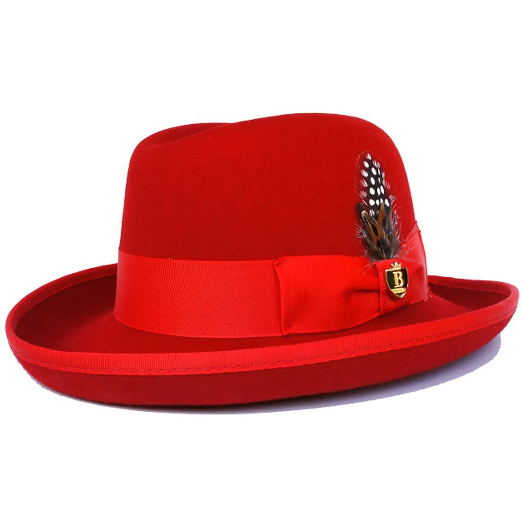 Bruno Capelo Godfather Wool Homburg Accessories_Bruno Capelo_Hats