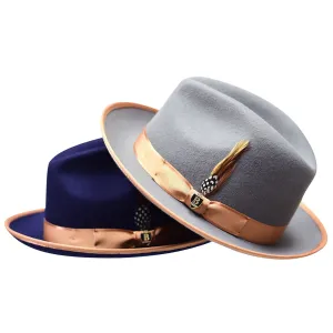 Bruno Capelo Hi Boi High Crown Wool Fedora Accessories_Bruno Capelo_Hats