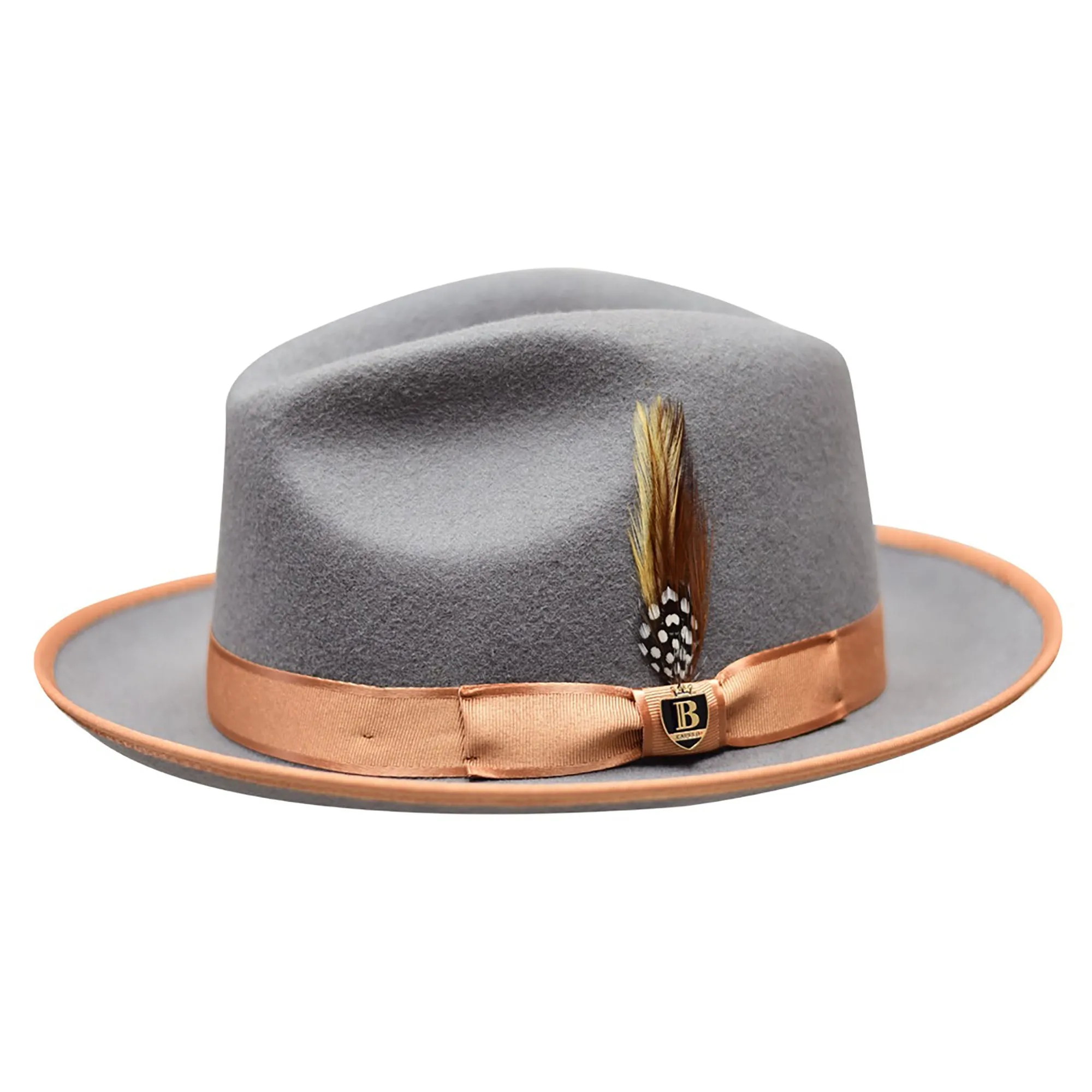 Bruno Capelo Hi Boi High Crown Wool Fedora Accessories_Bruno Capelo_Hats
