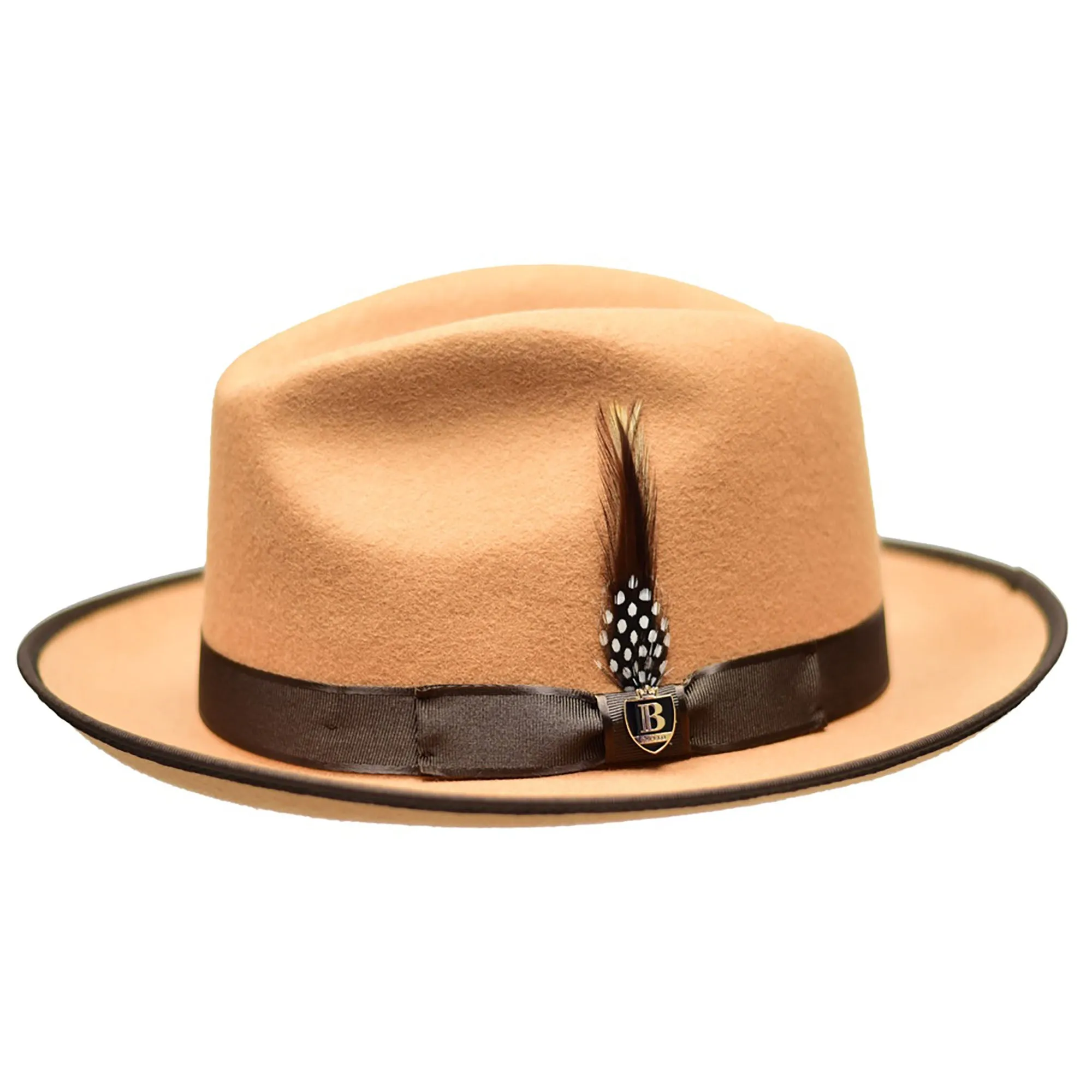 Bruno Capelo Hi Boi High Crown Wool Fedora Accessories_Bruno Capelo_Hats
