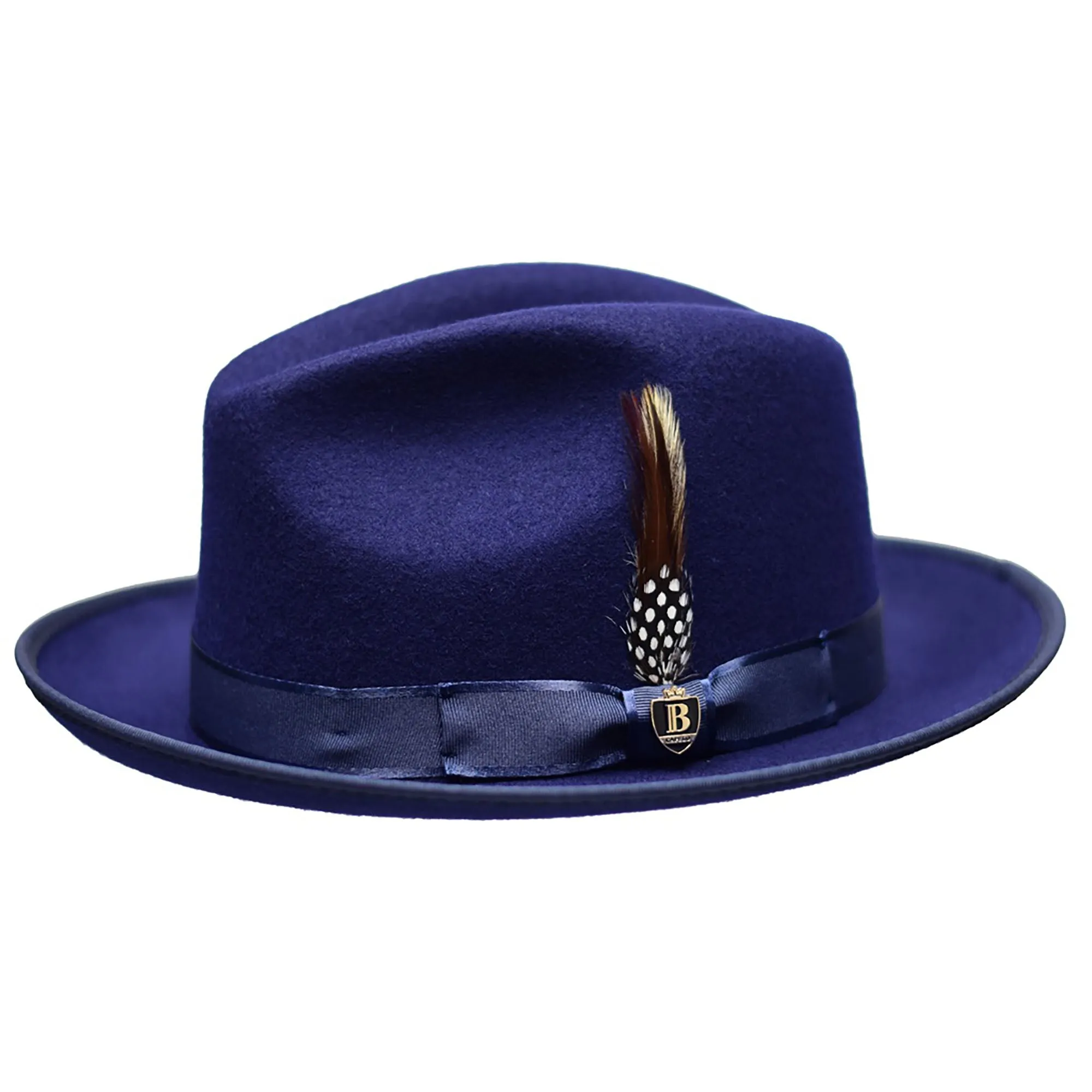 Bruno Capelo Hi Boi High Crown Wool Fedora Accessories_Bruno Capelo_Hats