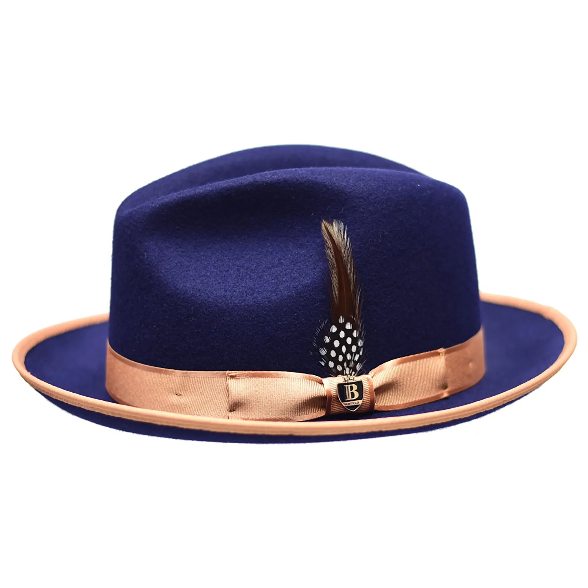 Bruno Capelo Hi Boi High Crown Wool Fedora Accessories_Bruno Capelo_Hats