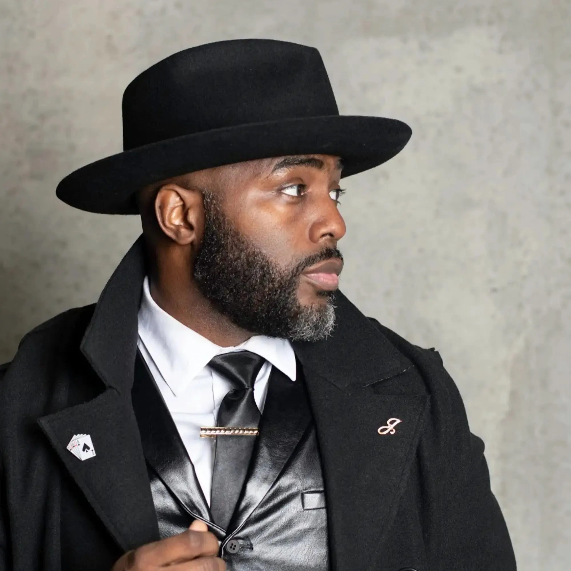 Bruno Capelo Ivy League Wool Teardrop Crown Fedora Accessories_Bruno Capelo_Hats