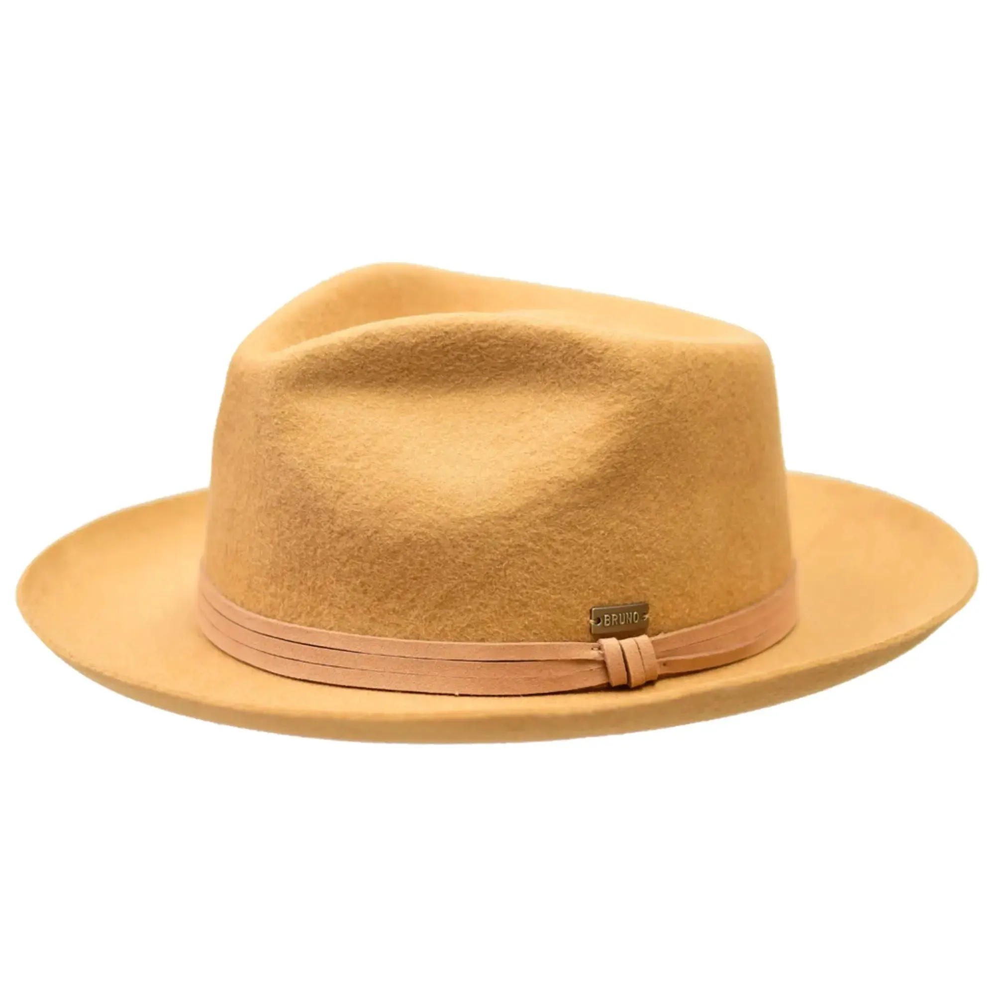 Bruno Capelo Ivy League Wool Teardrop Crown Fedora Accessories_Bruno Capelo_Hats
