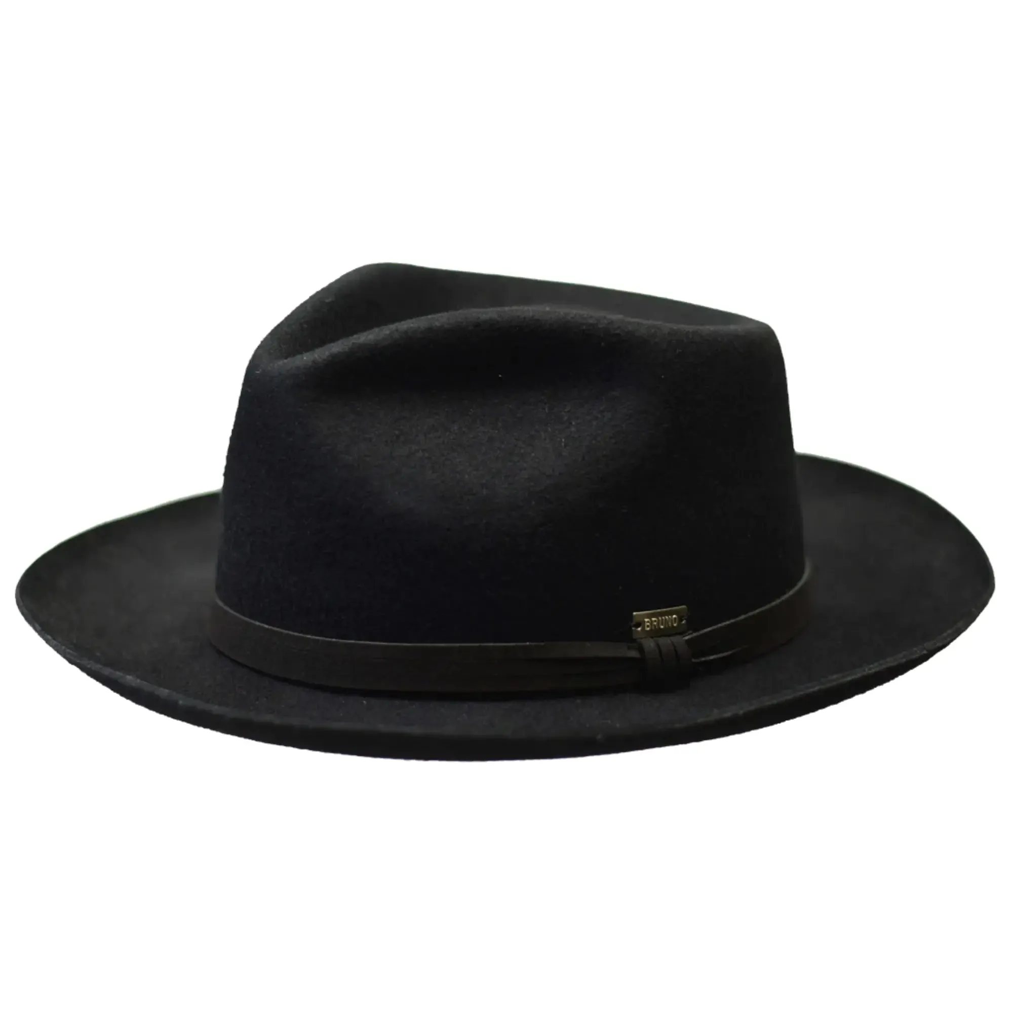 Bruno Capelo Ivy League Wool Teardrop Crown Fedora Accessories_Bruno Capelo_Hats