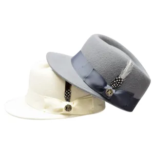 Bruno Capelo Legionnaire OG Solid Colored Wool Dress Cap Accessories_Bruno Capelo_Hats