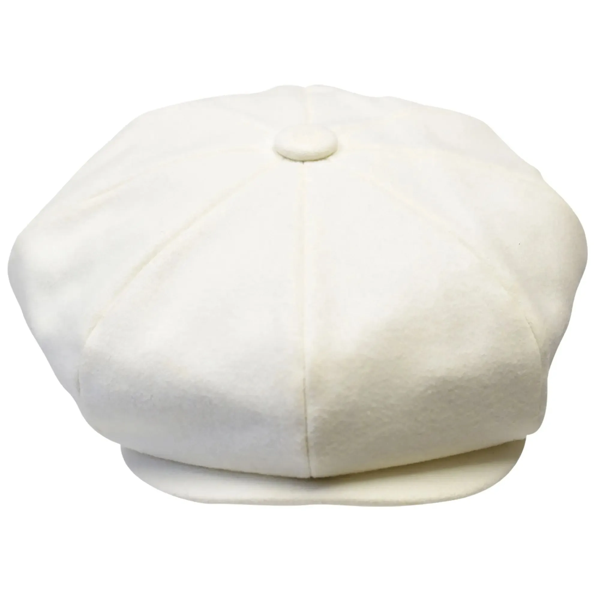 Bruno Capelo Melton Wool Newsboy Cap Accessories_Bruno Capelo_Hats