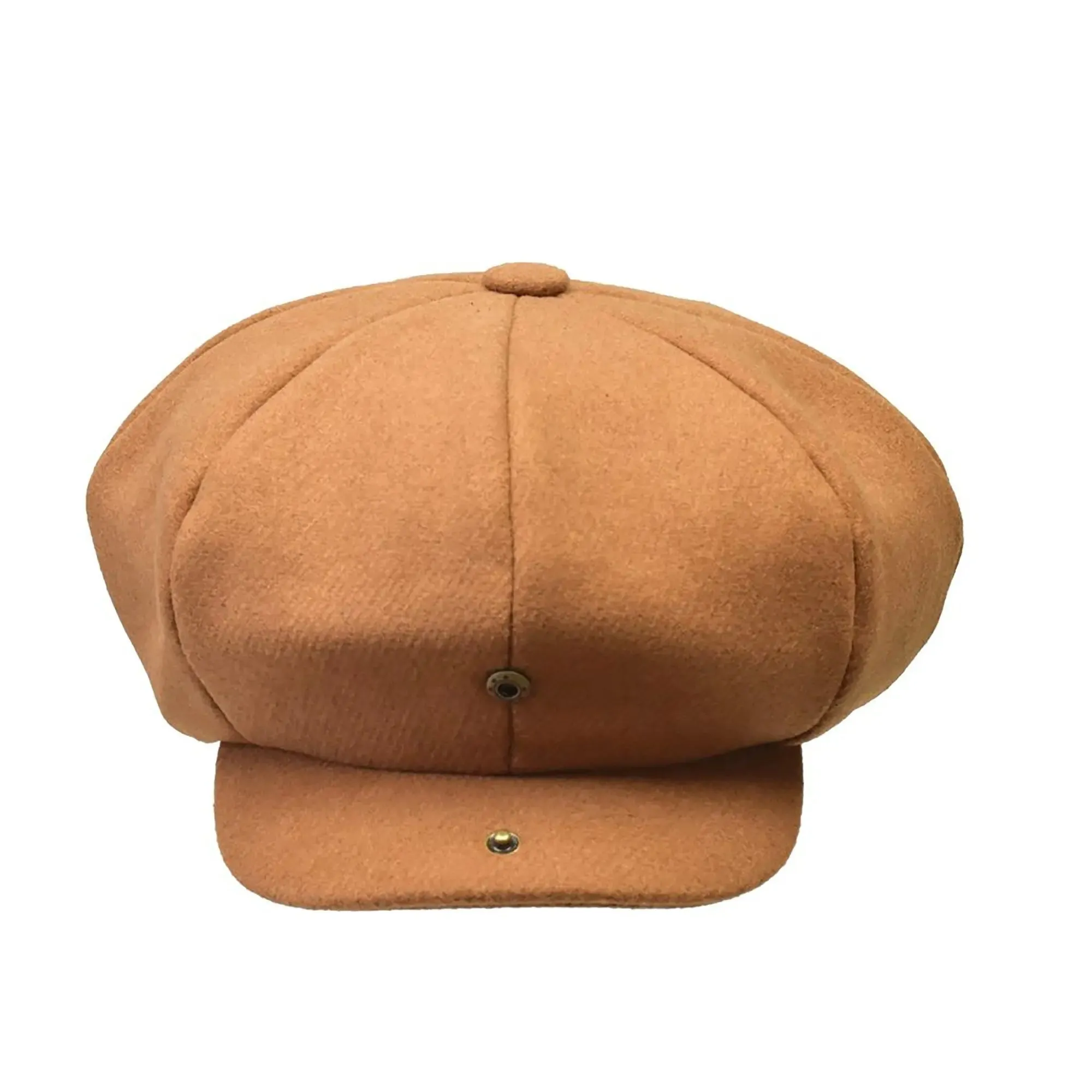Bruno Capelo Melton Wool Newsboy Cap Accessories_Bruno Capelo_Hats