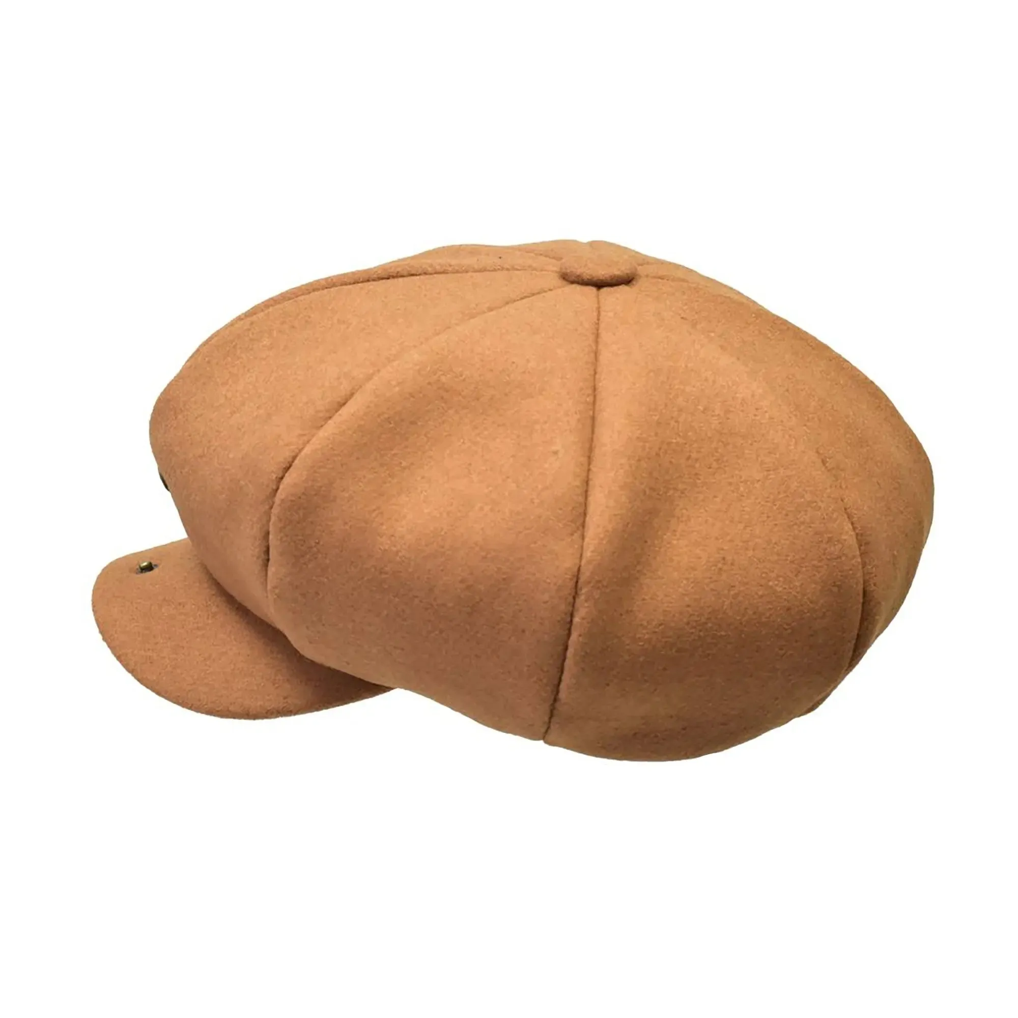 Bruno Capelo Melton Wool Newsboy Cap Accessories_Bruno Capelo_Hats