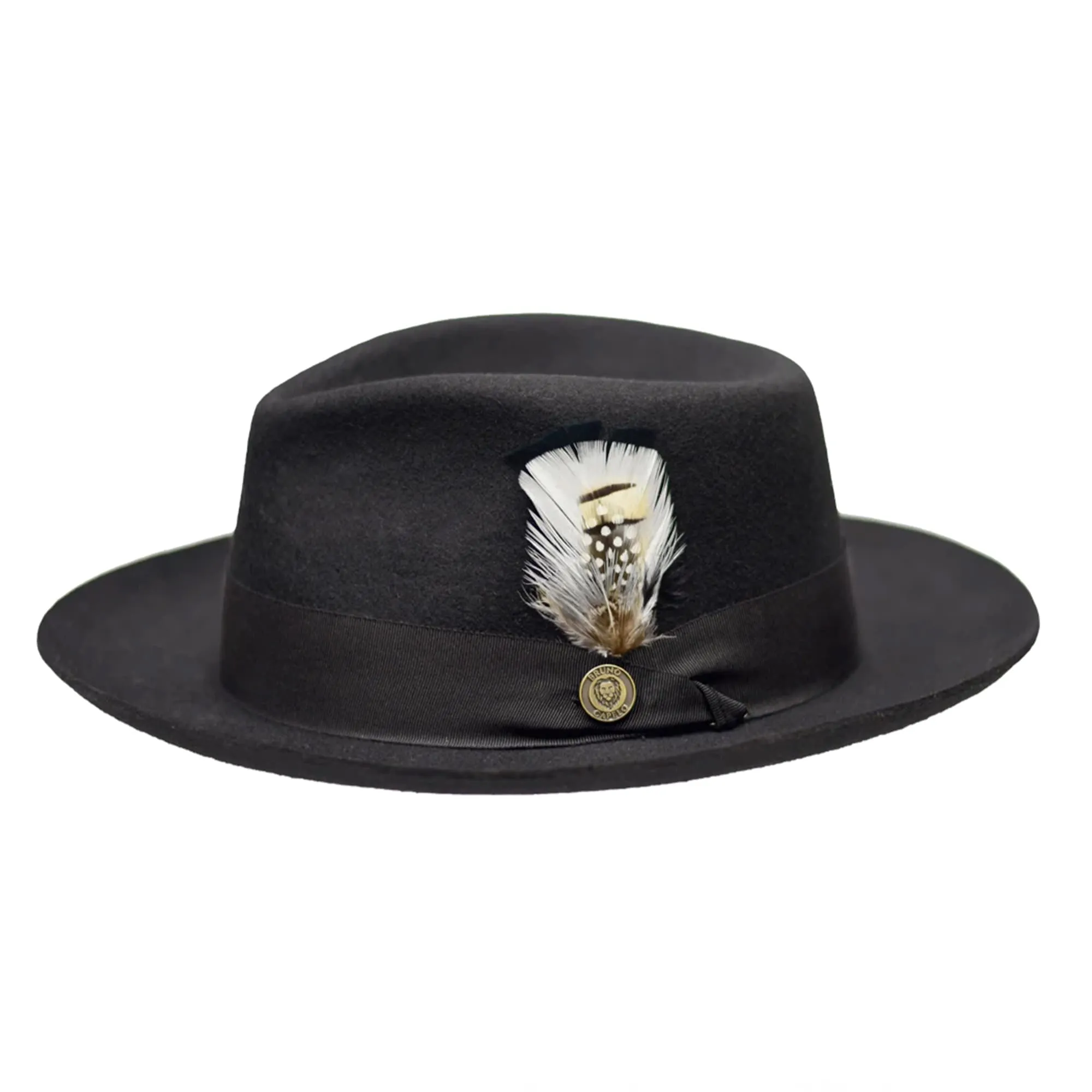 Bruno Capelo Milan Raw Edge Fedora Accessories_Bruno Capelo_Hats