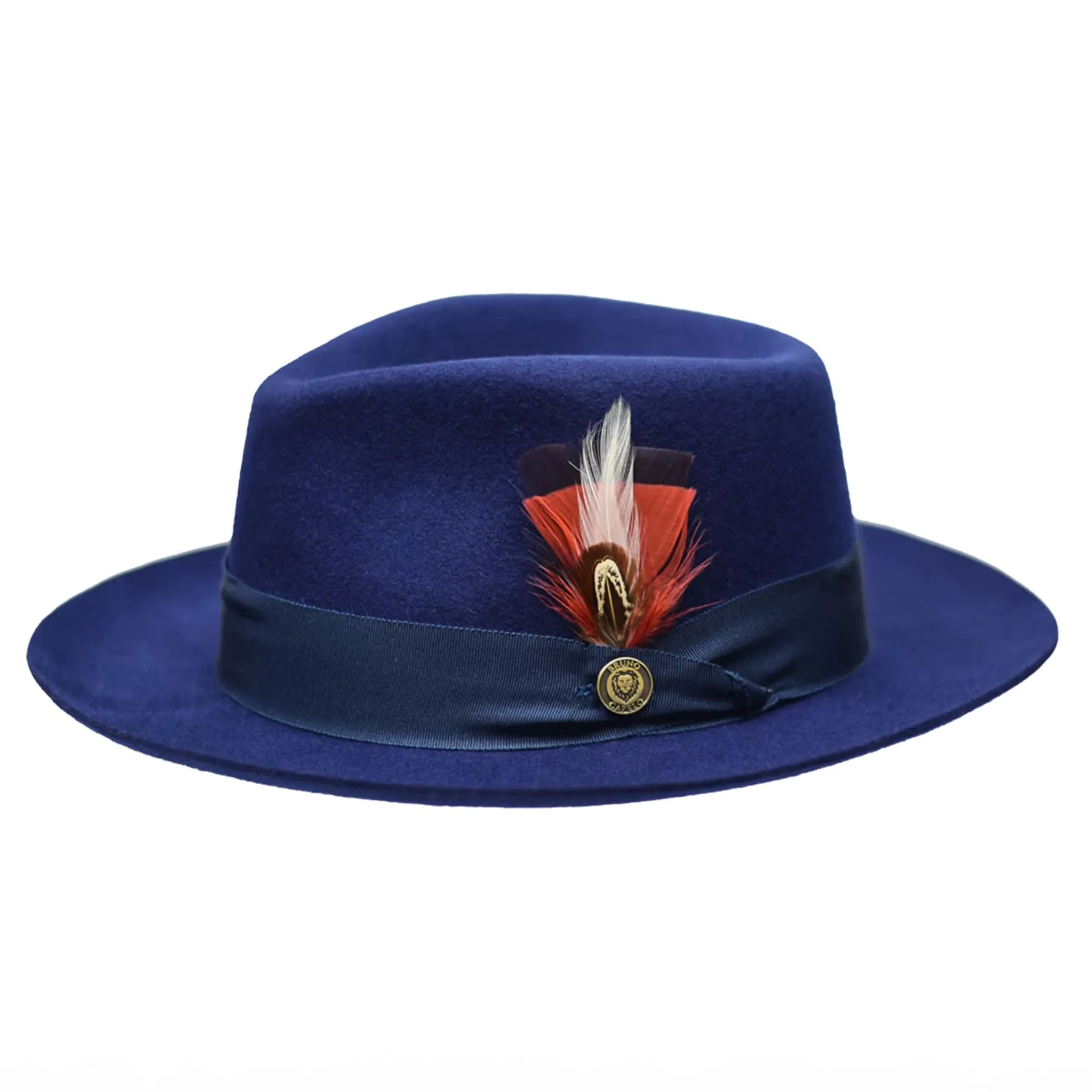 Bruno Capelo Milan Raw Edge Fedora Accessories_Bruno Capelo_Hats