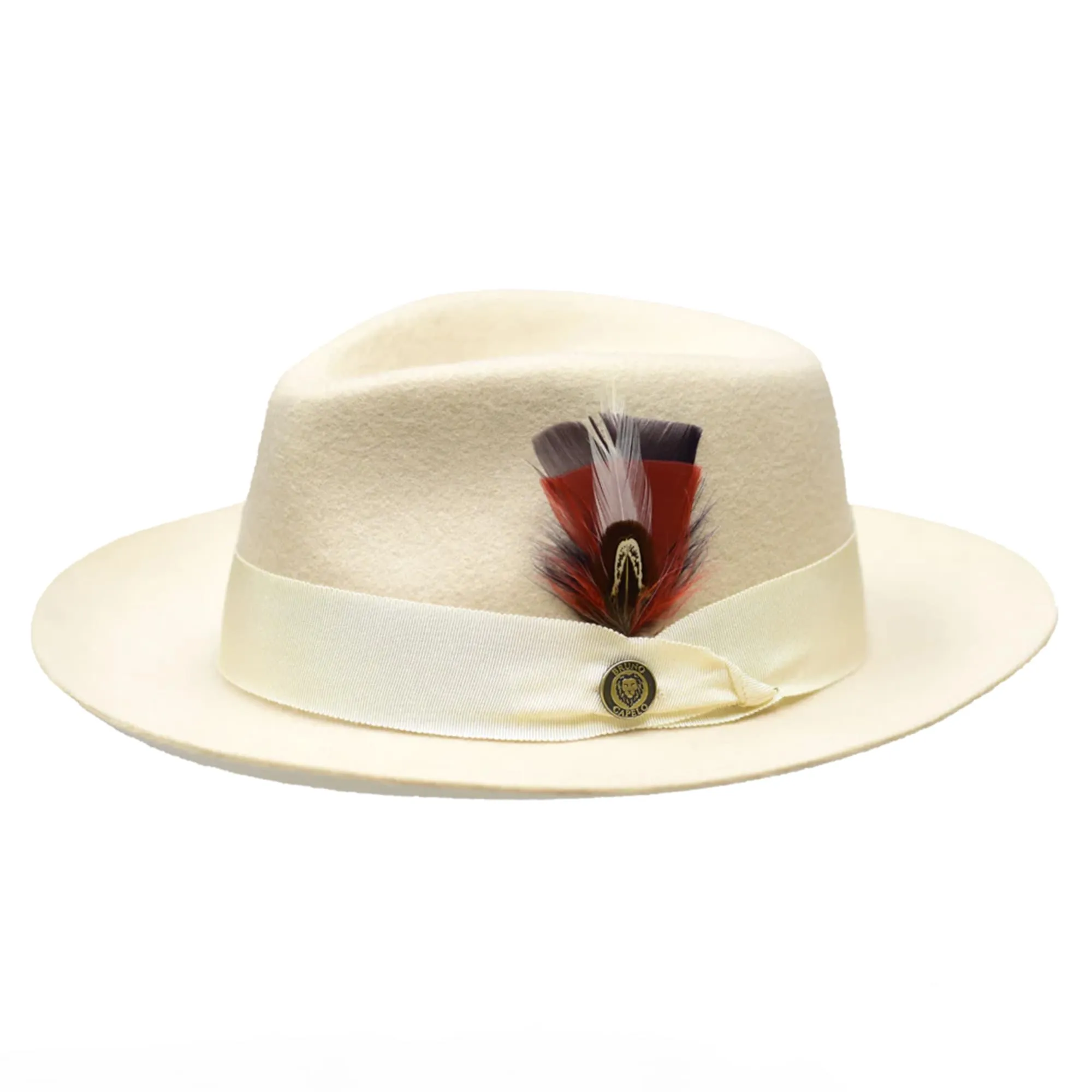 Bruno Capelo Milan Raw Edge Fedora Accessories_Bruno Capelo_Hats