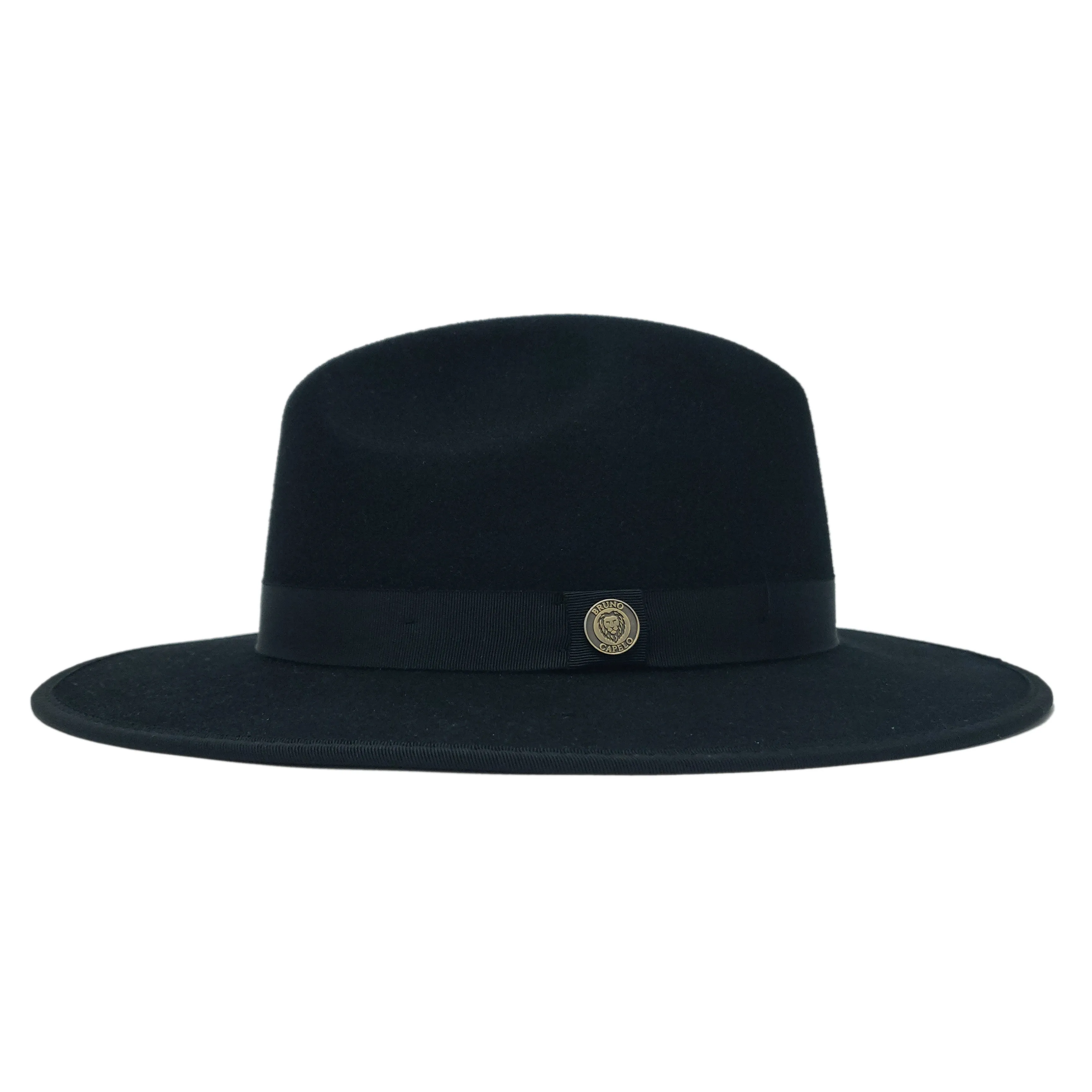 Bruno Capelo Monarch White Bottom Wide Brim Wool Fedora Accessories_Bruno Capelo_Hats