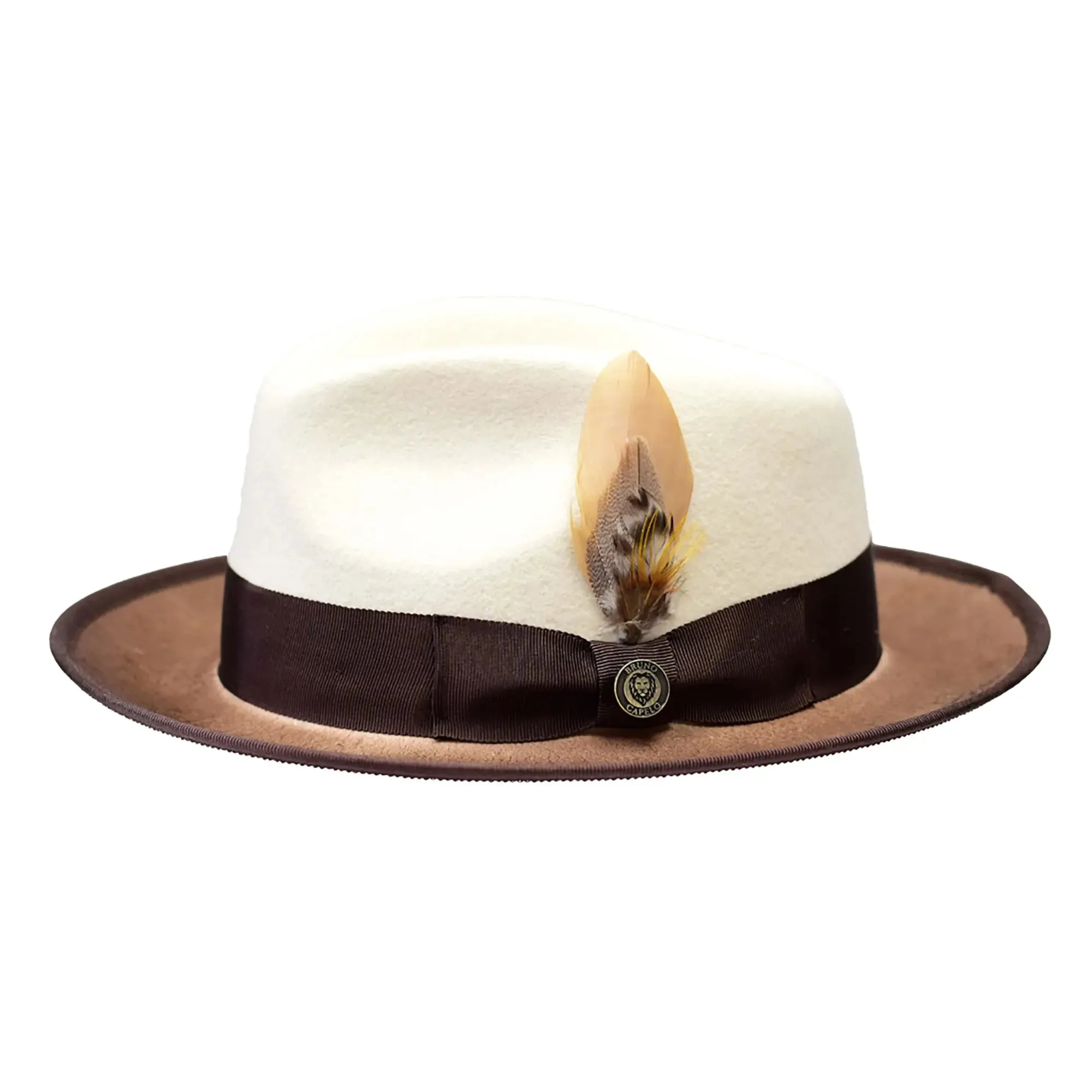 Bruno Capelo New Yorker Wool Felt Fedora Hat Accessories_Bruno Capelo_Hats