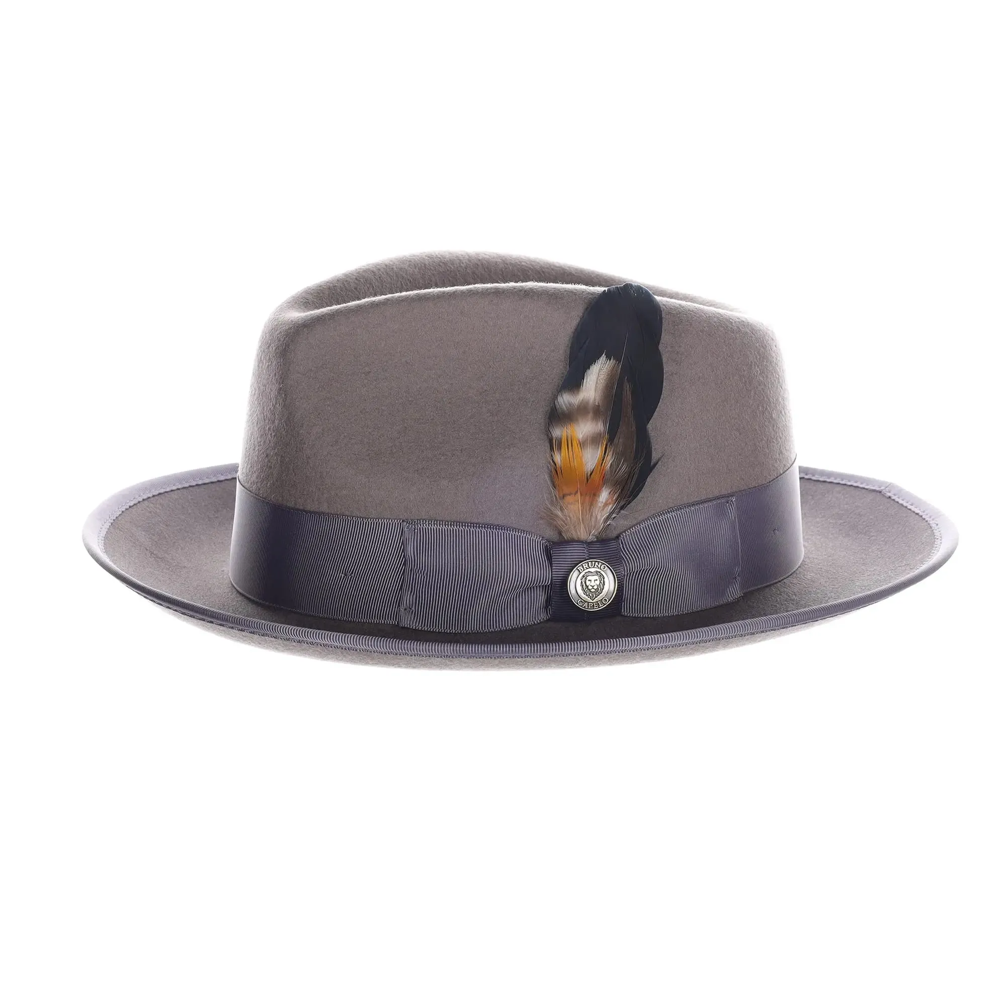 Bruno Capelo New Yorker Wool Felt Fedora Hat Accessories_Bruno Capelo_Hats