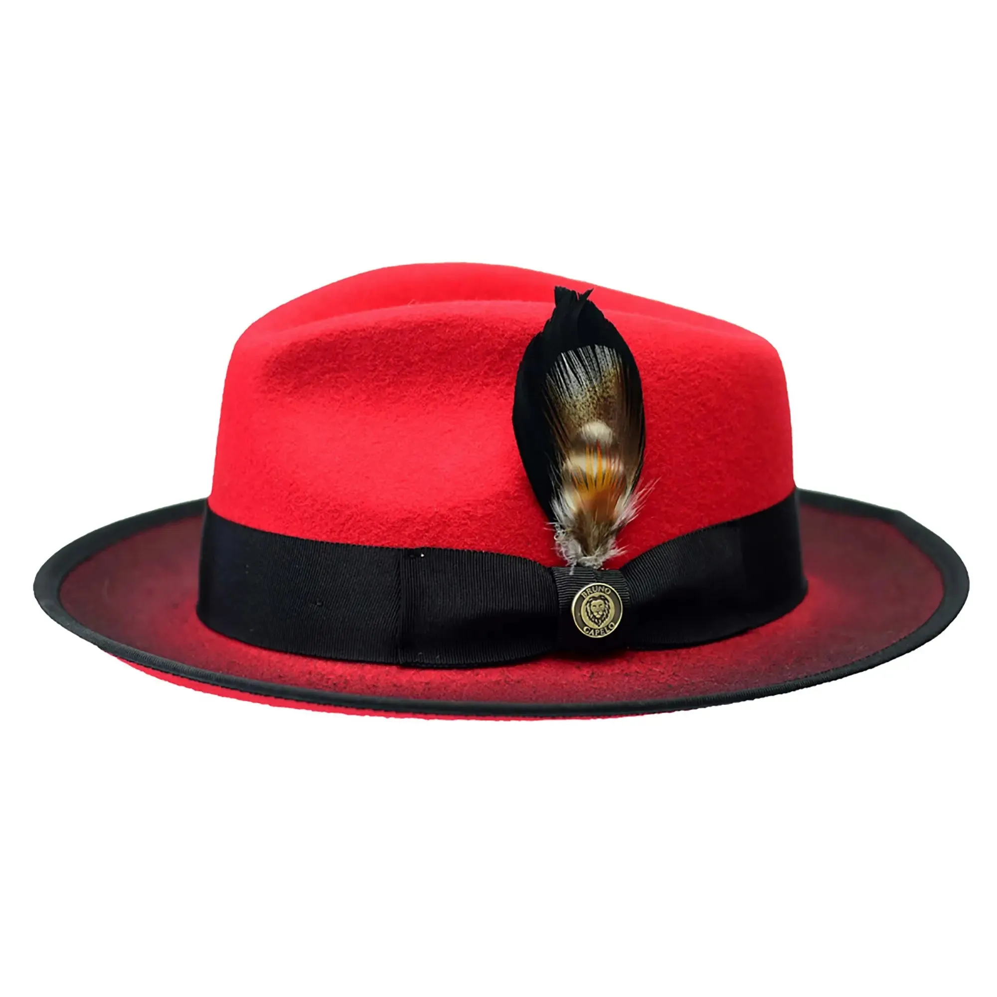 Bruno Capelo New Yorker Wool Felt Fedora Hat Accessories_Bruno Capelo_Hats